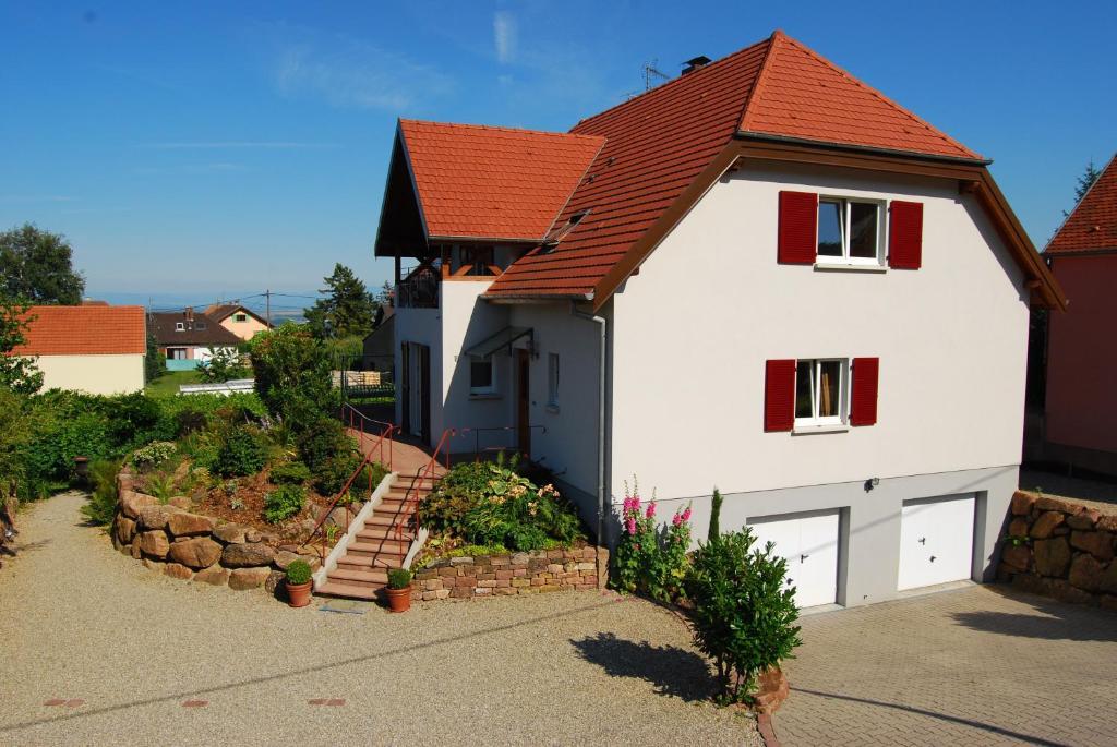 Chambres D'Hotes Gilles Schneider Husseren-les-Chateaux Bagian luar foto